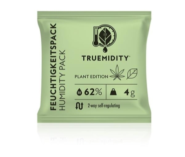 Truemidity® Plant Feuchtigkeitspacks 2-Wege Feuchtigkeitsregulator 62%, 4g